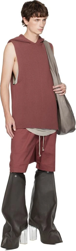 Rick Owens Gray Concordians Taco Kiss Boots 5