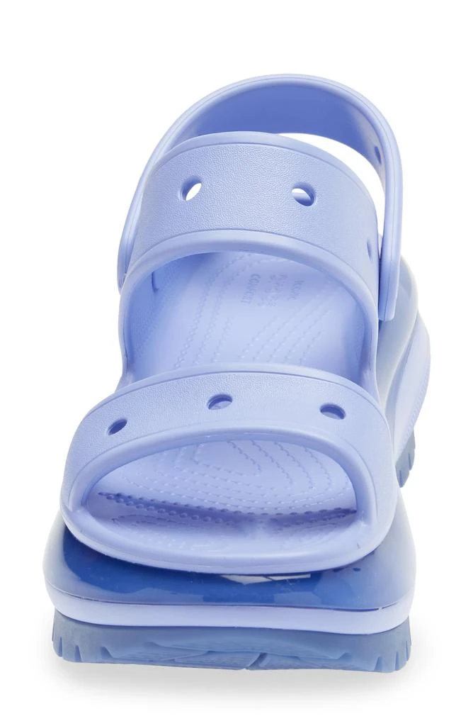 Crocs Classic Mega Crush Water Resistant Platform Sandal 4