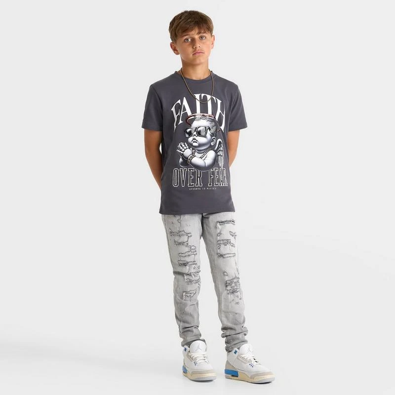 Streetz Iz Watchin Kids' Streetz Iz Watchin Faith Over Fear T-Shirt 2