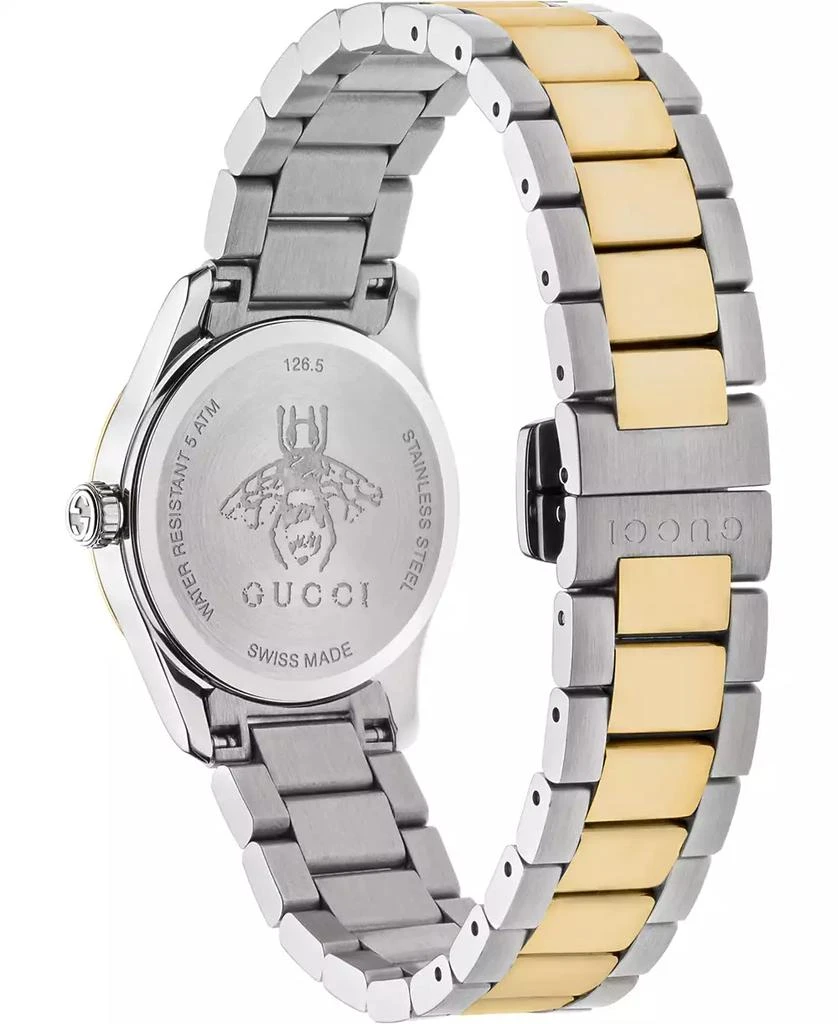 Gucci Women's Swiss G-Timeless Two-Tone Stainless Steel Bracelet Watch 27mm 3