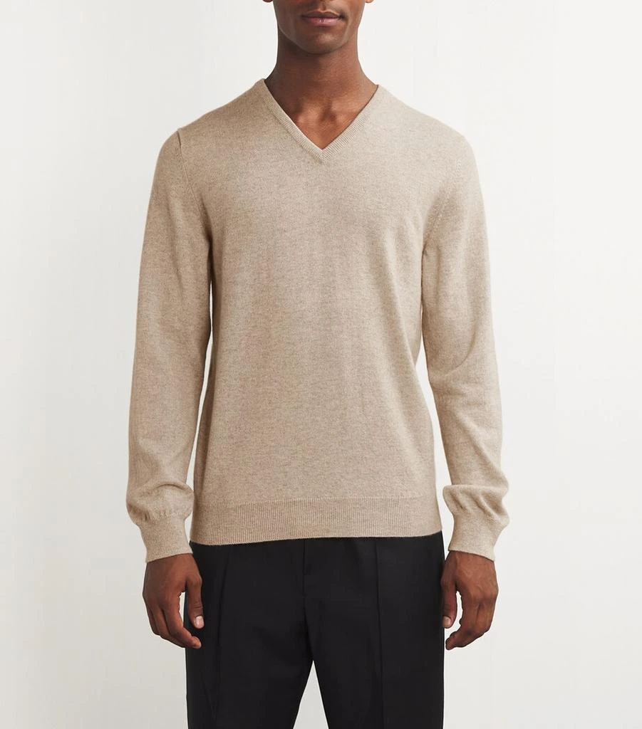 Harrods Cashmere V-Neck Sweater 3