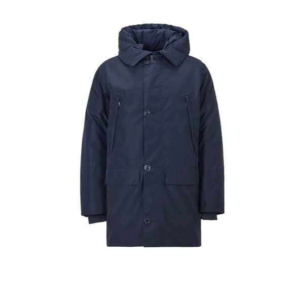 AIGLE Long hooded jacket 1