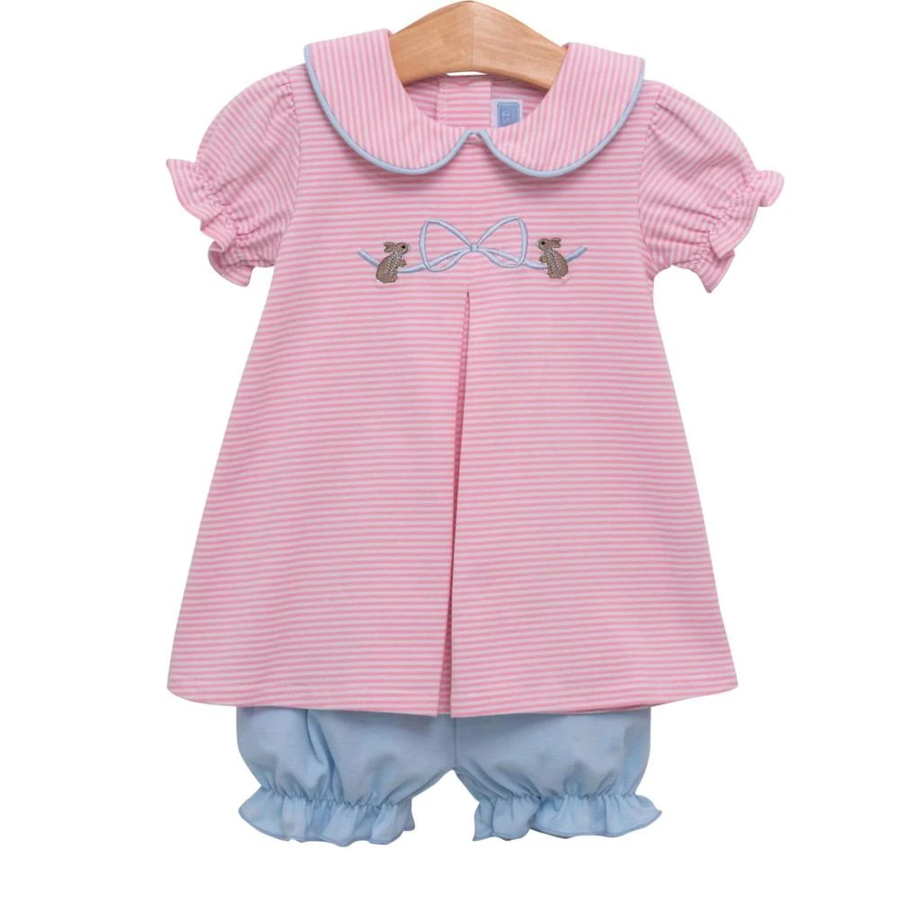 Trotter Street Kids Trotter Street Kids - Baby Girl
s Bunny Bloomer Set