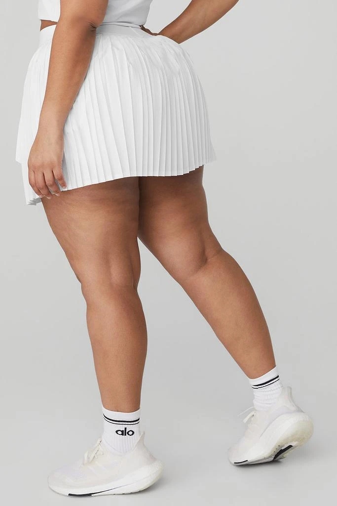 Alo Yoga Aces Tennis Skirt - White 6