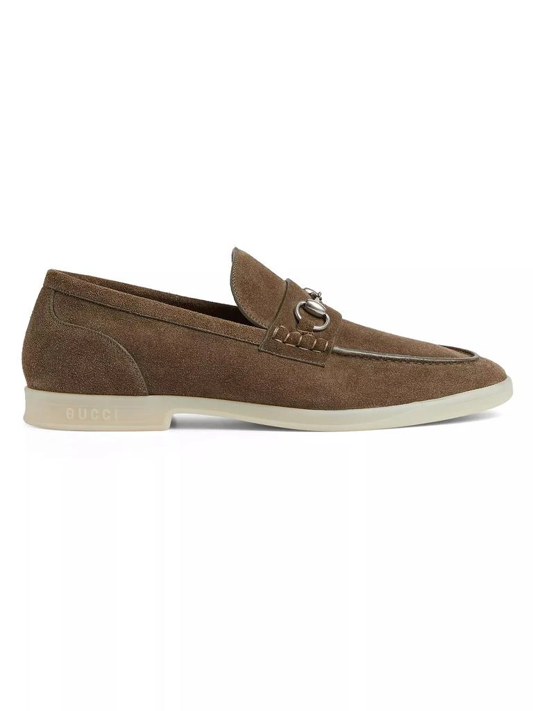 Suede Saks Fifth Avenue Gucci Shoes Gucci Konrad Suede Loafers