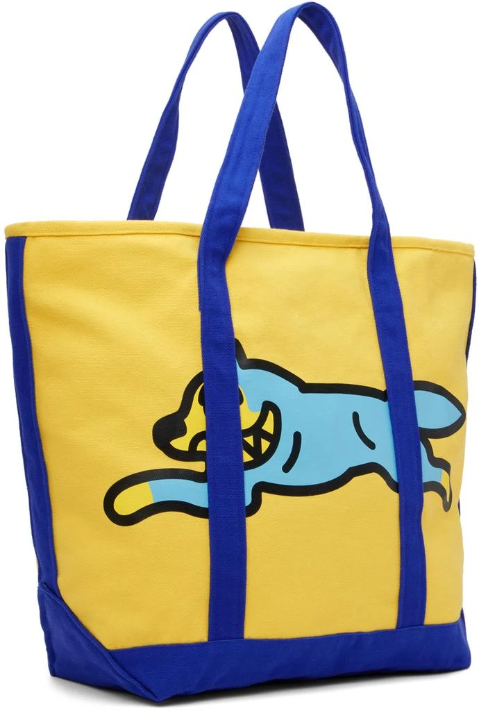 ICECREAM Navy & Yellow Running Dog Tote 2