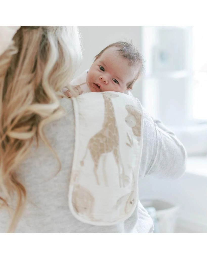 Crane Baby Kendi Burp Cloths, 3 Pack - Ages 0-36 Months 7