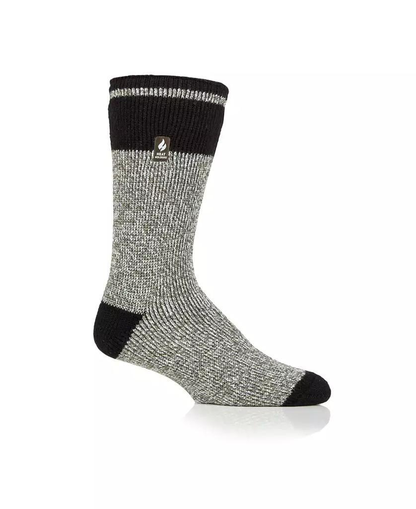 Heat Holders Men's Rook Block Twist Crew Sock