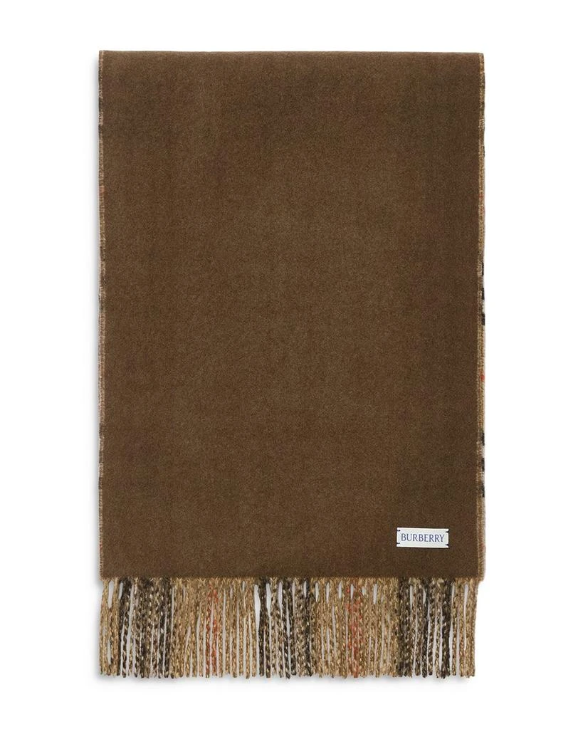 Burberry Reversible Check Cashmere Scarf 2