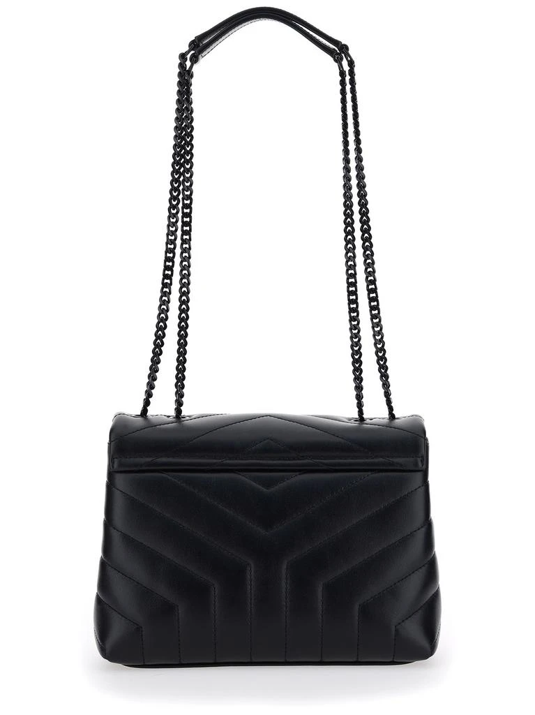 Yves Saint Laurent Saint Laurent Loulou Logo Plaque Small Shoulder Bag 2