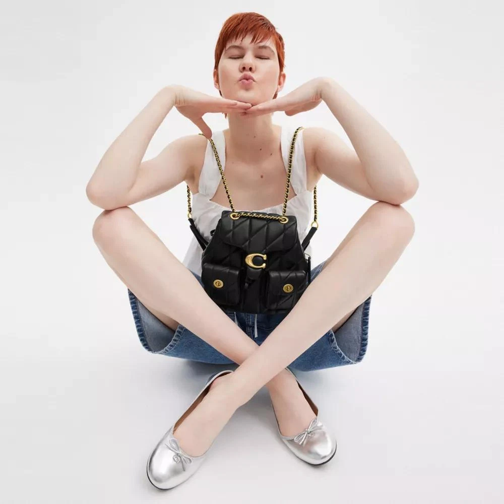 Coach Tabby Backpack With Pillow Quilting 2