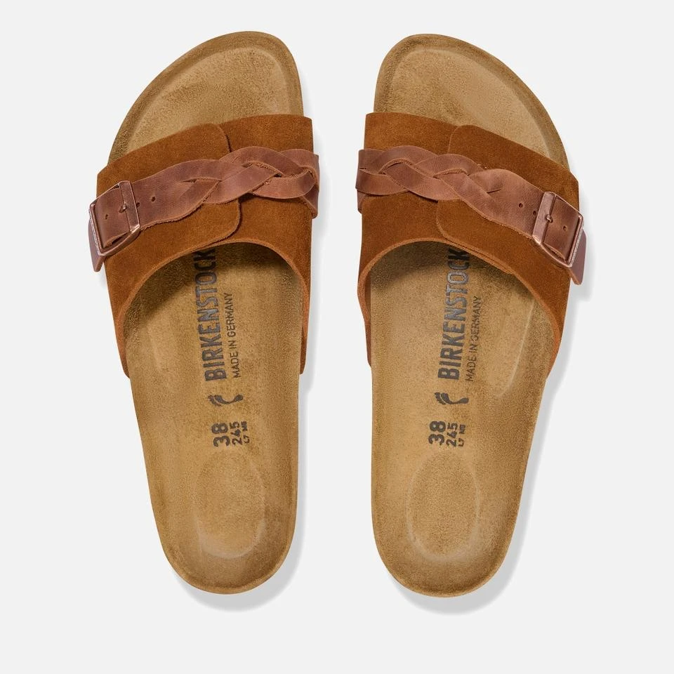 Birkenstock BIRKENSTOCK WOMEN'S PULA SUEDE SLIM-FIT SANDALS 3