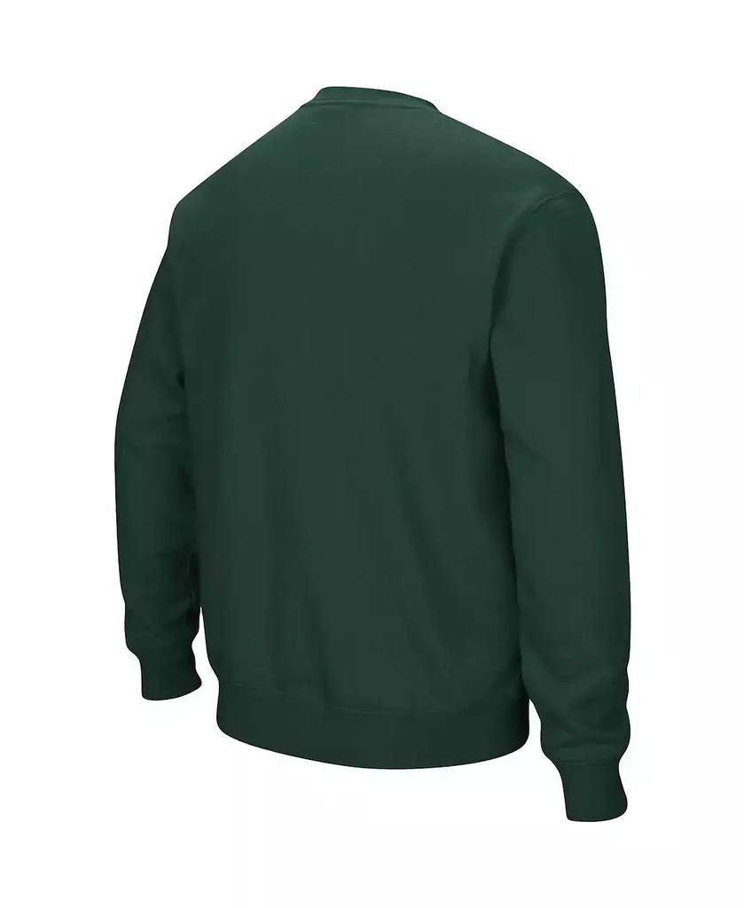 Colosseum Men's Colorado State Rams Arch & Logo Tackle Twill Pullover Sweatshirt 5