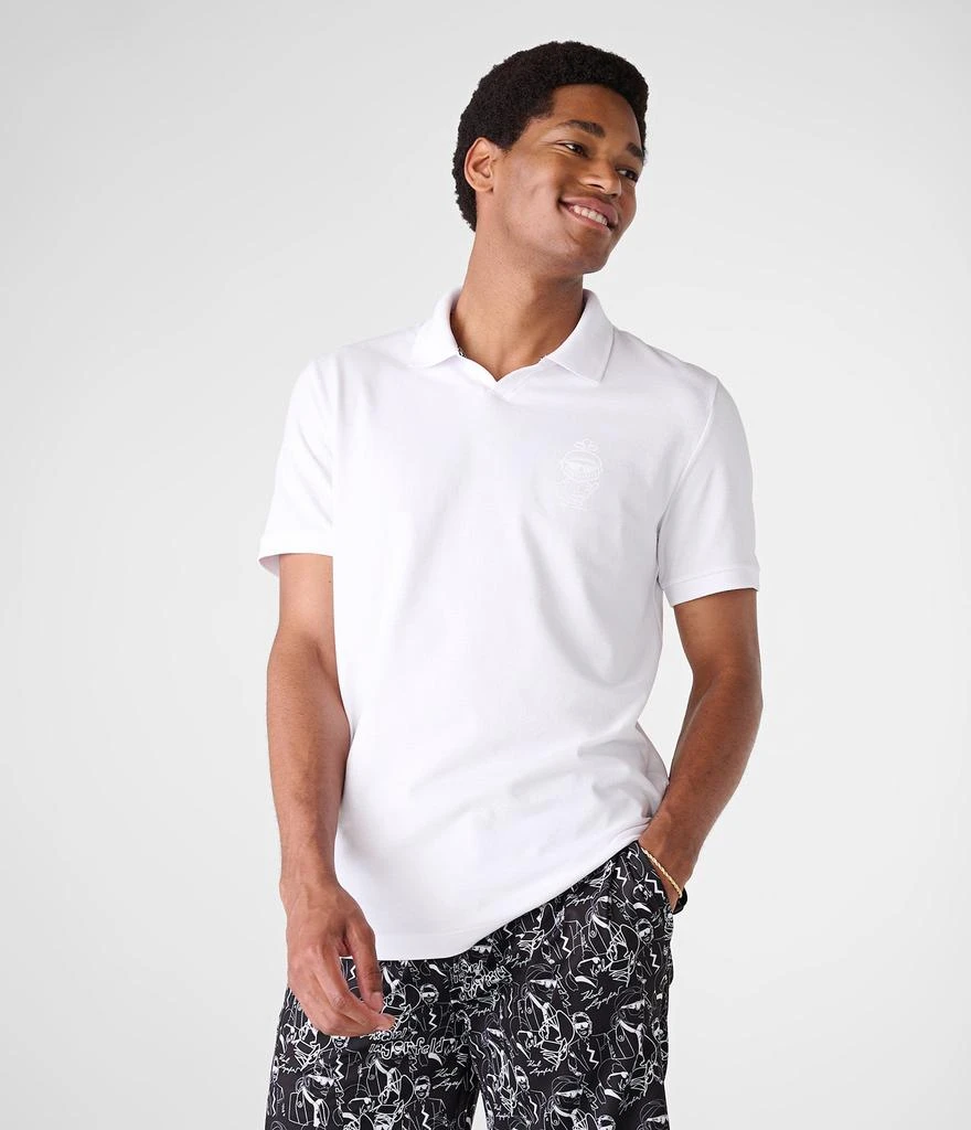 Karl Lagerfeld Paris MICRO PIQUE KARL ARMOUR POLO 1