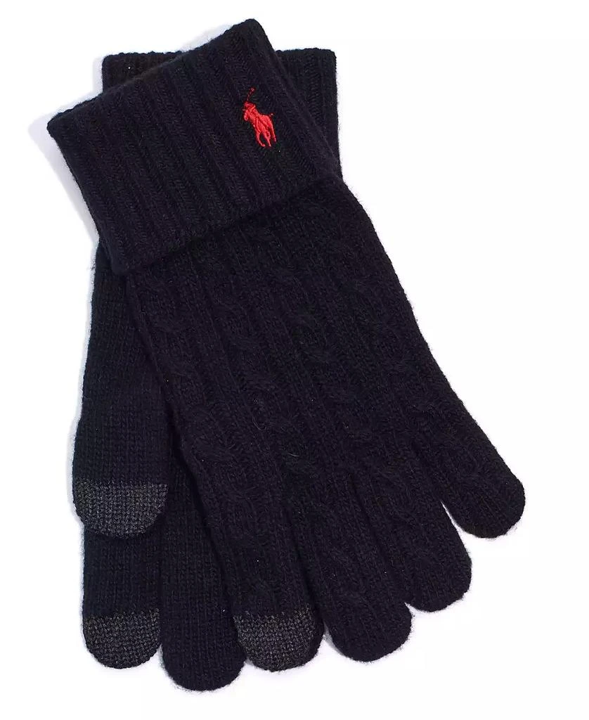 Ralph Lauren Men's Classic Cable Glove 1