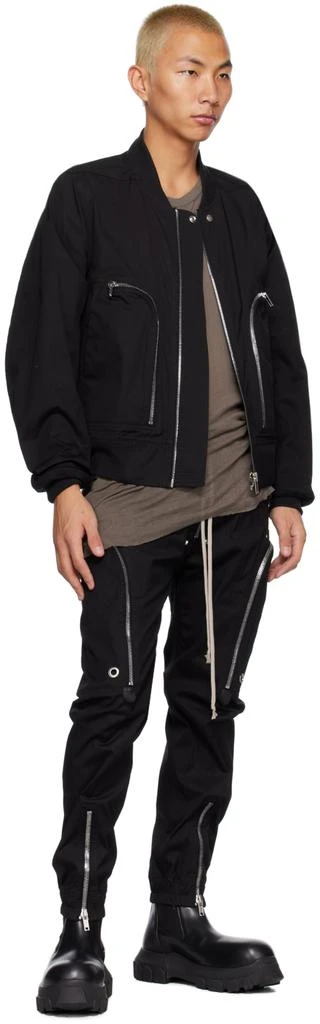 Rick Owens Black Beatle Bozo Tractor Chelsea Boots 5