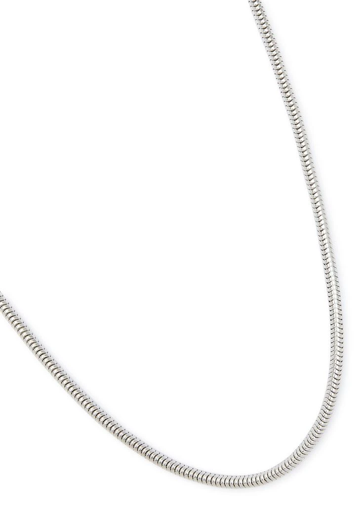 Tom Wood Sterling silver snake chain necklace  6