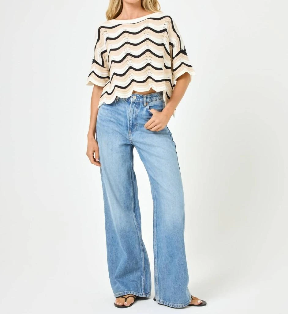L*Space L*Space - Make Waves Sweater Top 1