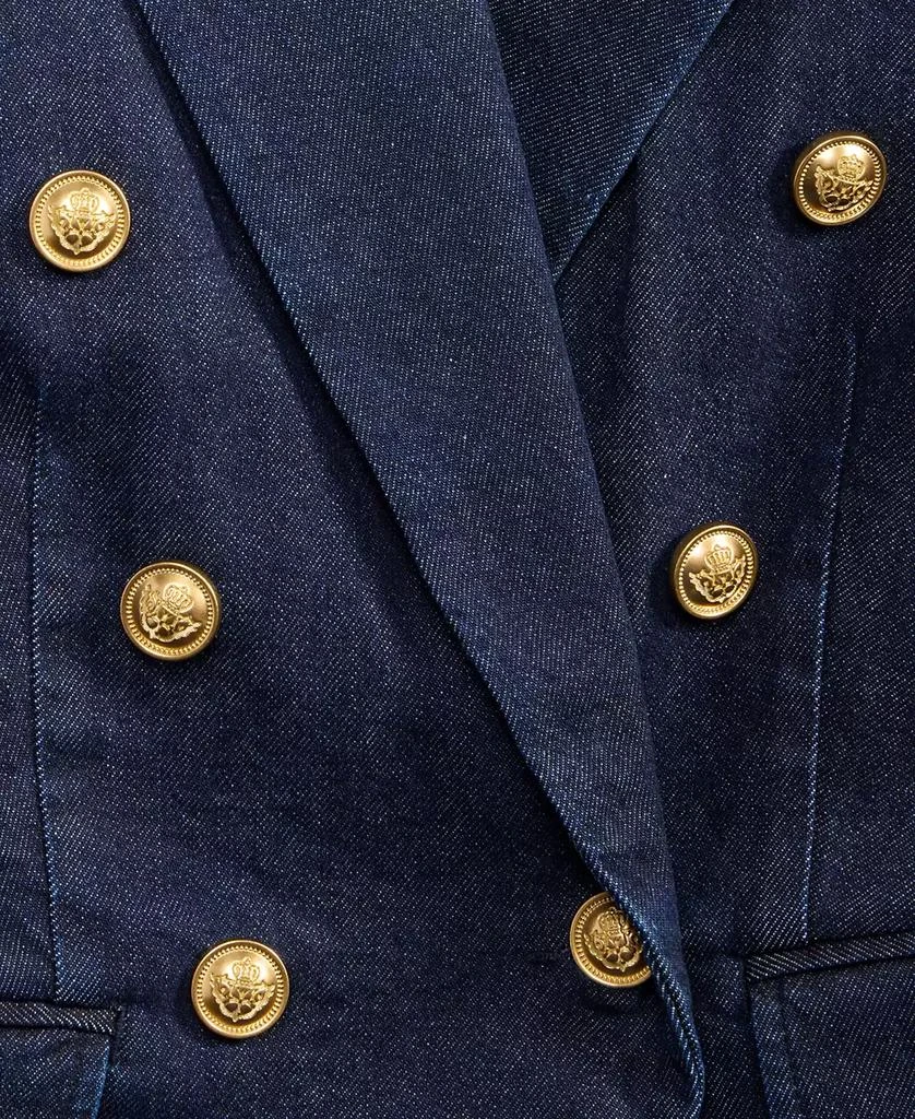 INC International Women
s Double-Breasted Denim Blazer, Macy
s Exclusive 5