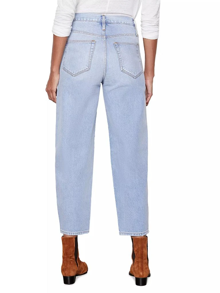 FRAME Ultra High-Rise Barrel-Leg Jeans 4