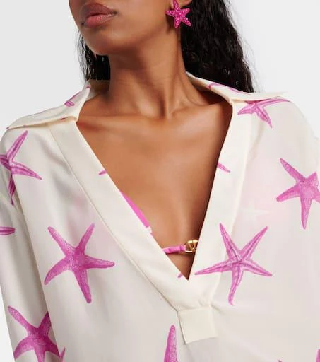 Valentino Printed silk shirt 4