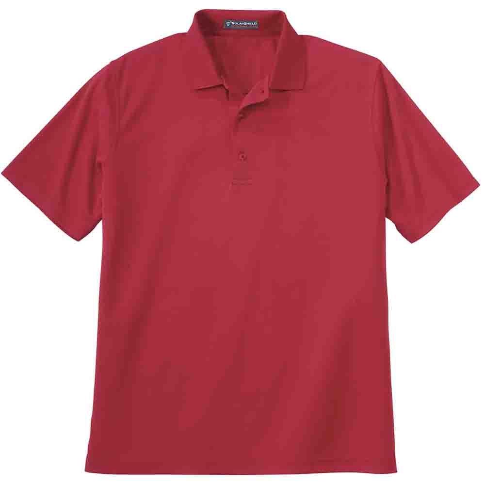 River's End UPF 30+ Solid Short Sleeve Polo Shirt