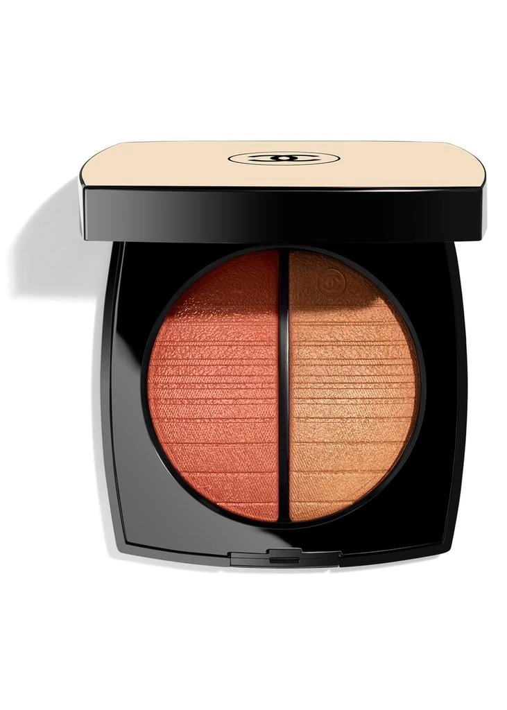 Chanel Les Beiges Healthy Golden Glow Powder ~ Exclusive Creation – Illuminating Powder Duo 1