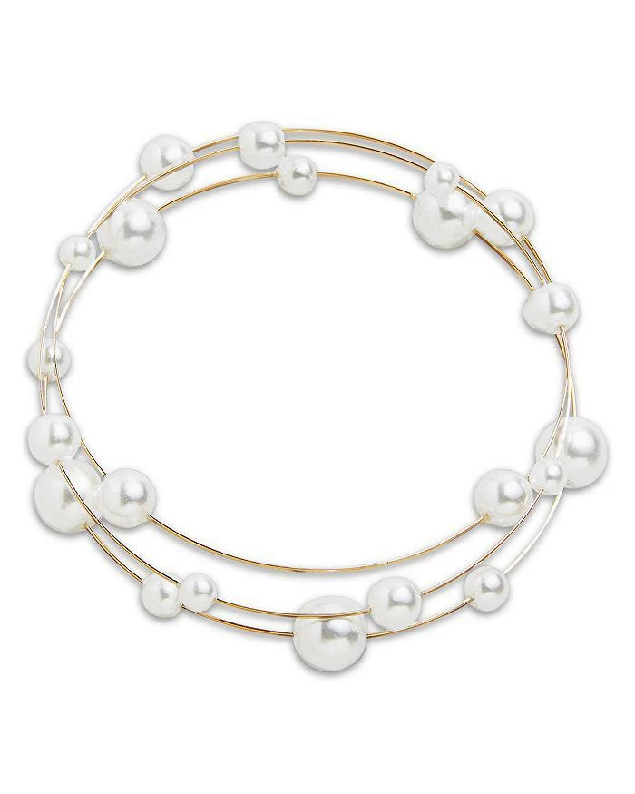 BAUBLEBAR Blair Glass Pearl Bracelets, Set of Three