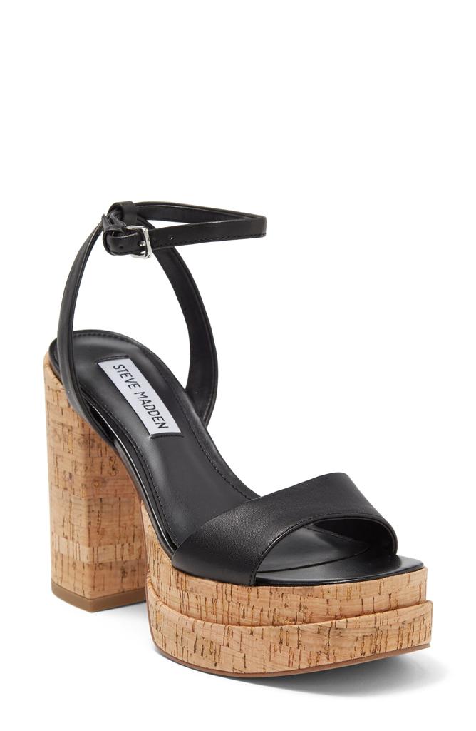 Steve Madden Warped Platform Block Heel Sandal