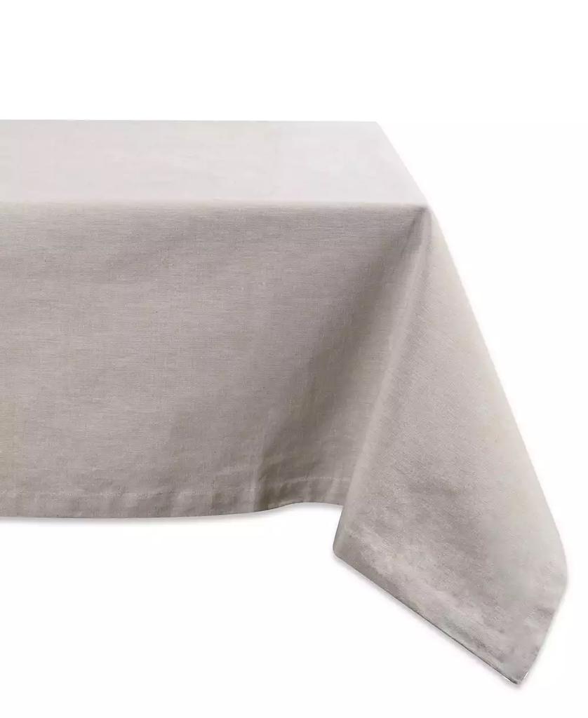 Design Imports Solid Chambray Tablecloth 60" x 120"