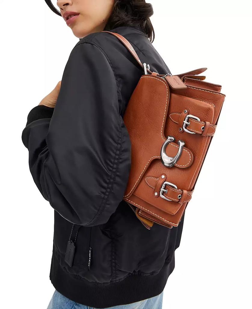 Coach Cargo Western Soft Tabby Leather Satchel