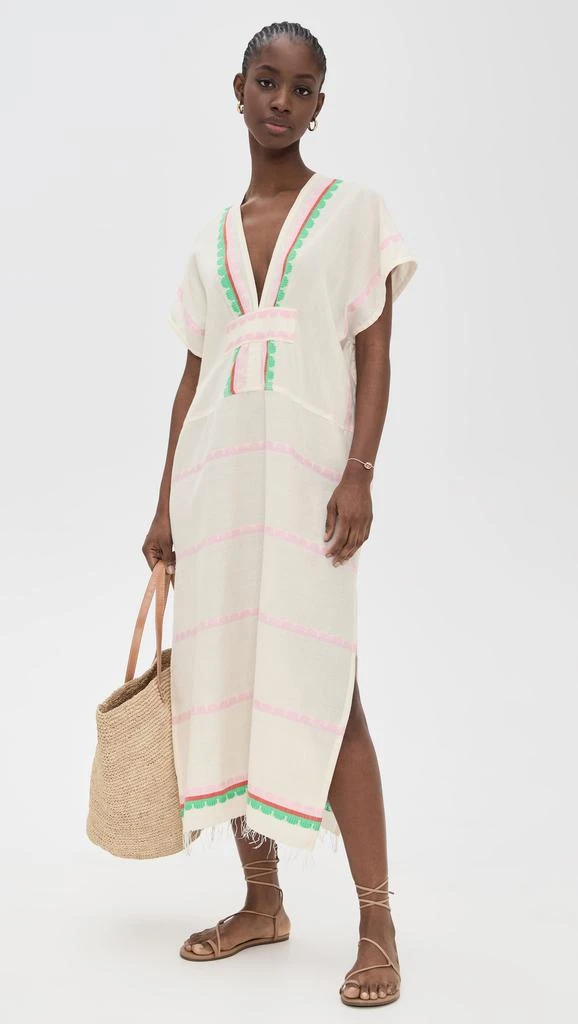LEMLEM Gasira V Neck Caftan 4