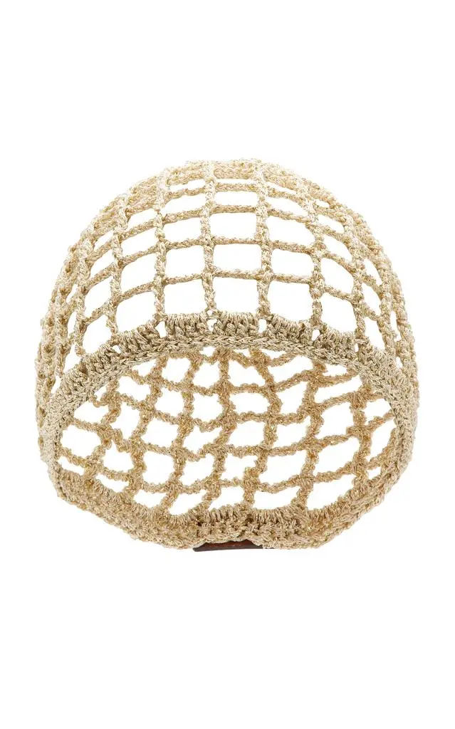 PARDOhats PARDOhats Exclusive La Isla Zahi Openwork Woven Headpiece - Moda Operandi