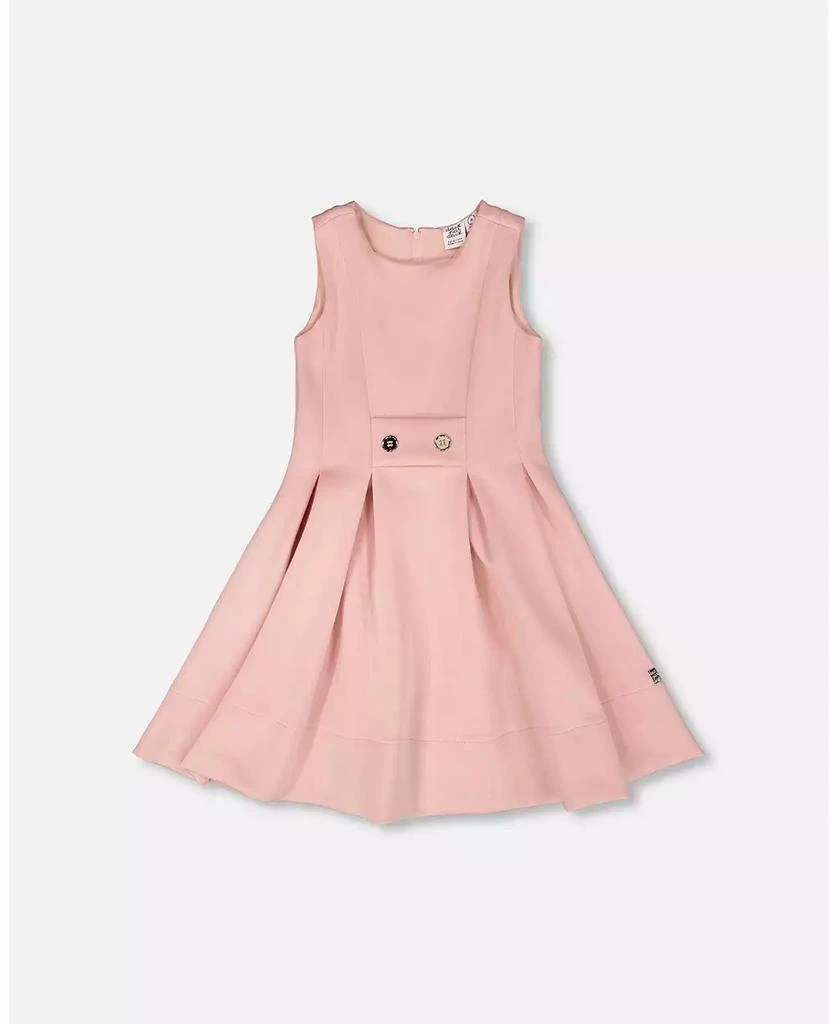 Deux par Deux Toddler Girls Sleeveless Neoprene Dress