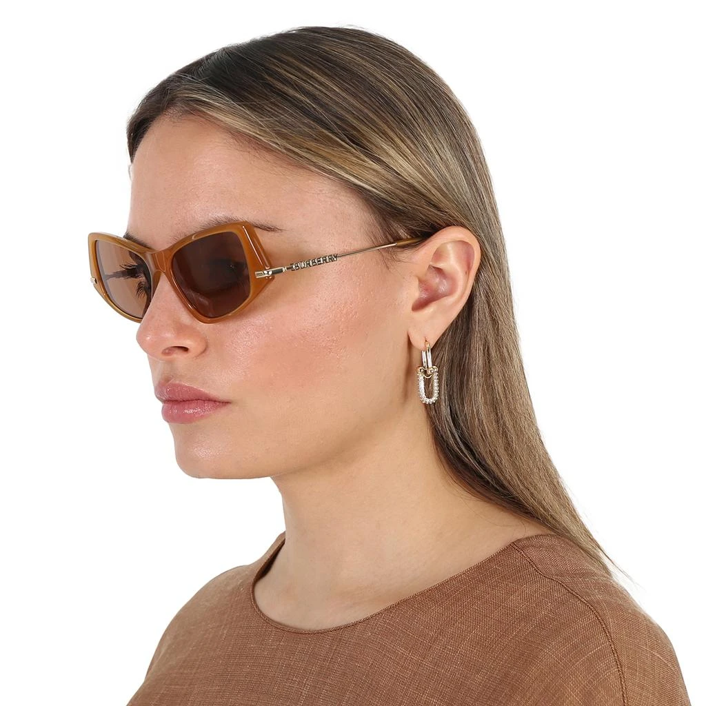 Burberry Brown Irregular Ladies Sunglasses BE4408 409473 52  display picture 2