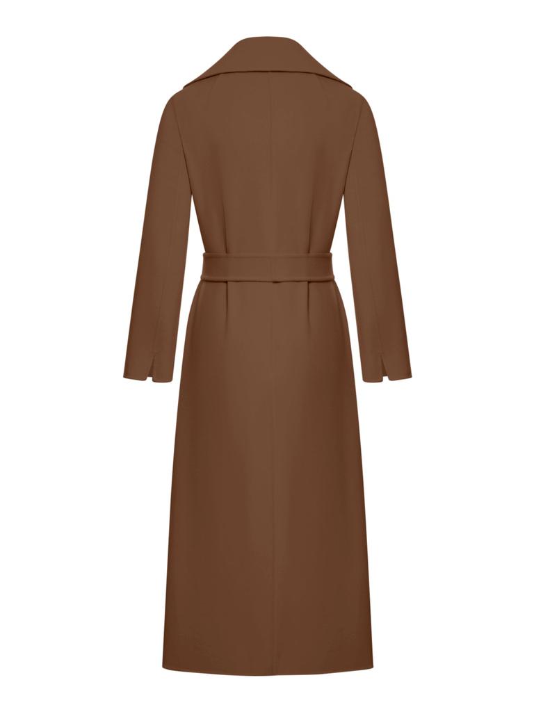 Smaxmara WOOL DRAP ROBE COAT