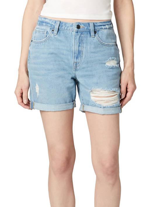 Buffalo David Bitton Womens Billy Boyfriend Shorts
