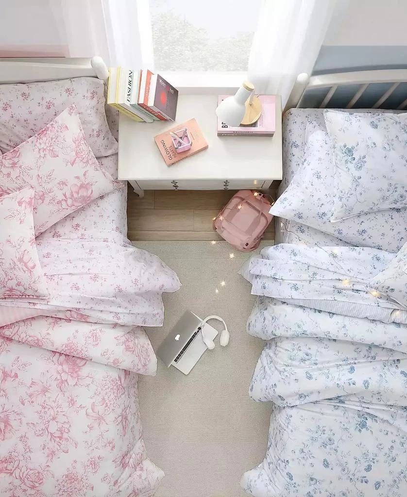 Laura Ashley Delphine Cotton Reversible 2 Piece Comforter Set 11