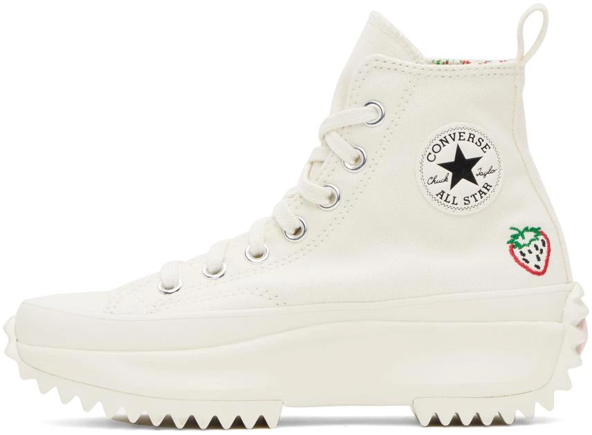 Converse White Run Star Hike Sneakers 3