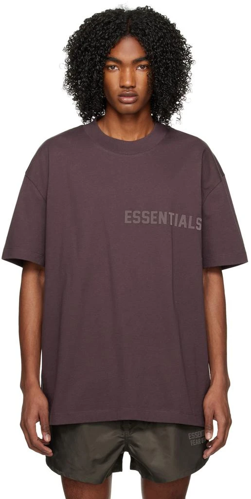 Fear of God ESSENTIALS SSENSE Exclusive Purple T-Shirt 1