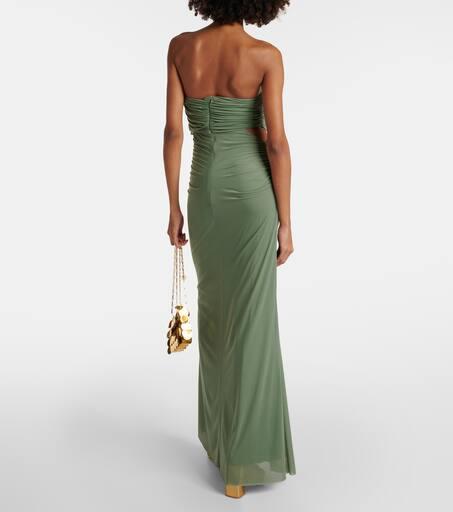 【Christopher Esber】装飾カットアウト ジャージーマキシドレス CHRISTOPHER ESBER Cutout draped stretch-jersey maxi dress