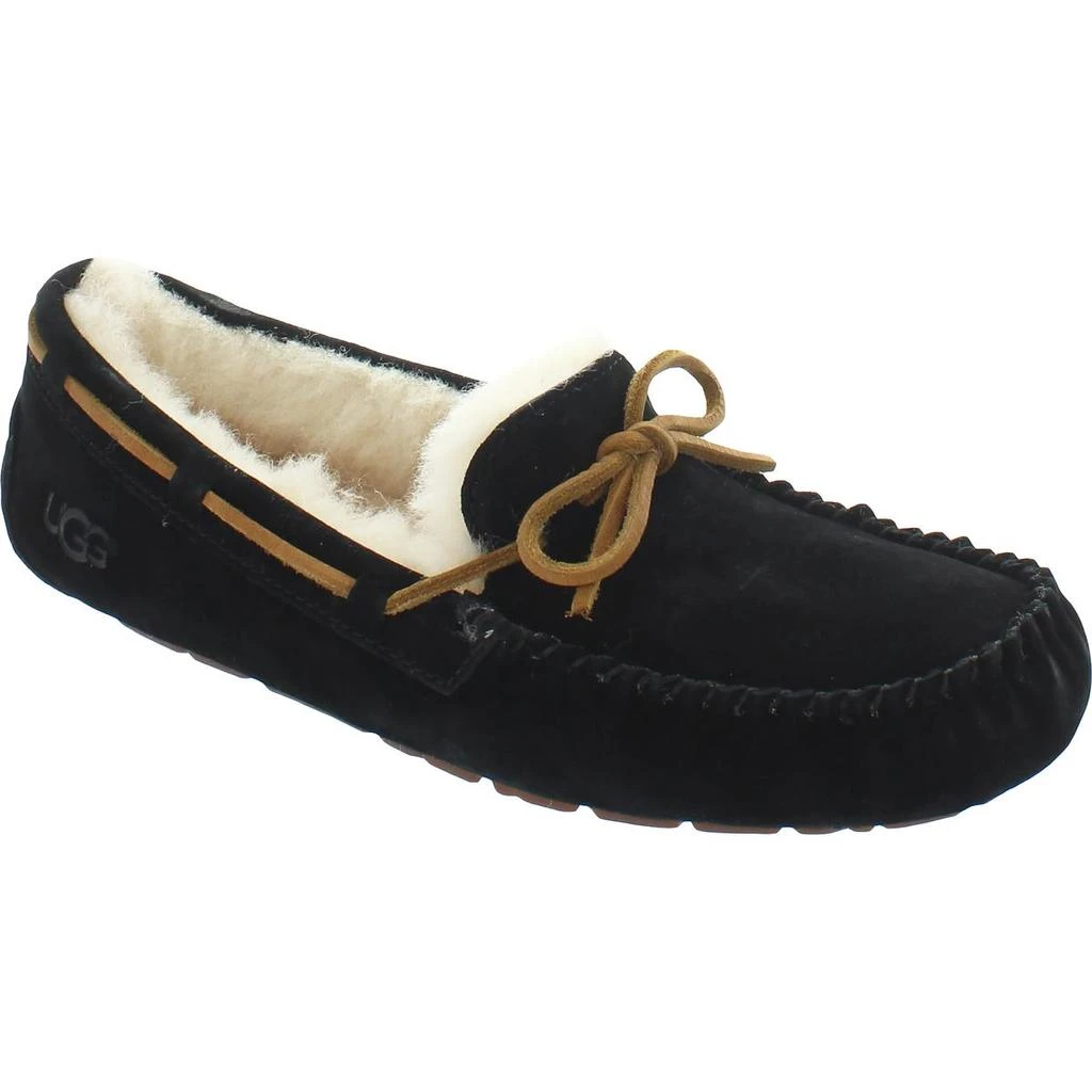 Ugg Ugg Women's Dakota Suede Wool Slip On Moccasin Slippers 3