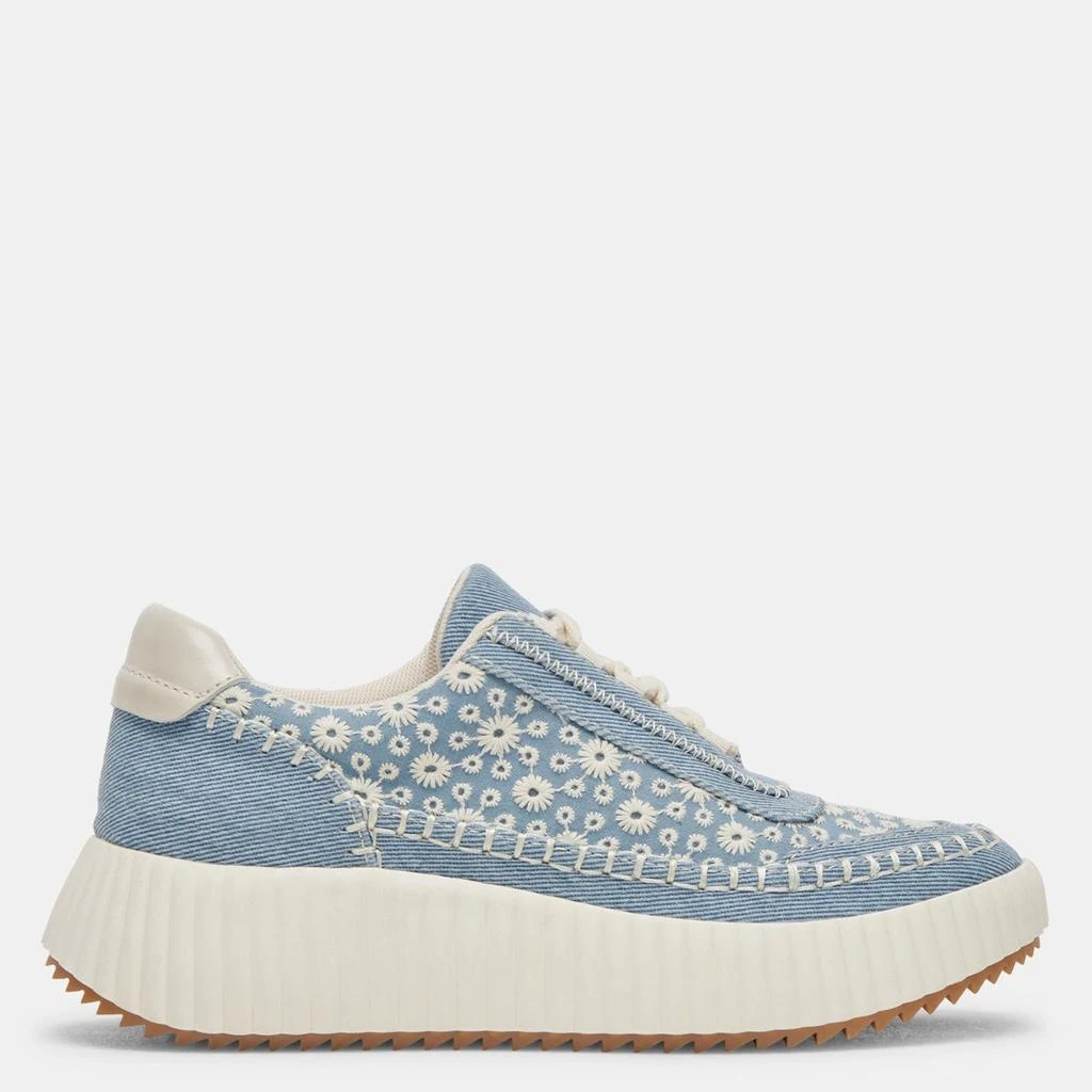 Dolce Vita Dolen Sneakers Blue Floral Denim 1