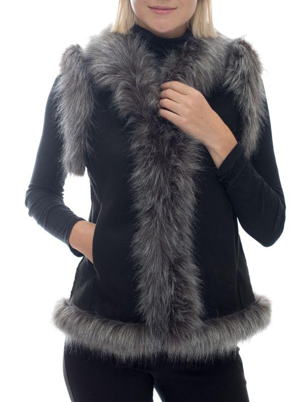 BELLE FARE Faux Fur Vest