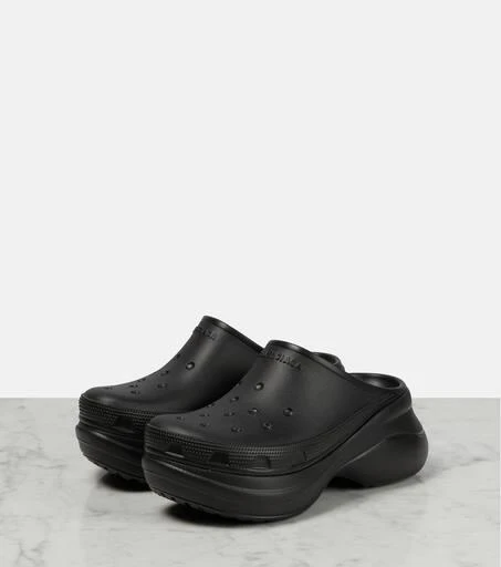 Balenciaga x Crocs platform slides 5