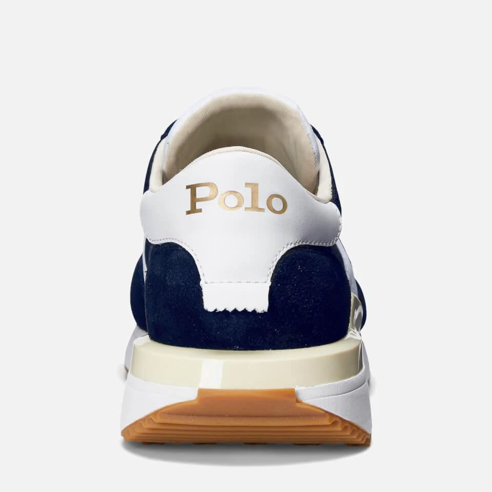 Ralph Lauren POLO RALPH LAUREN TRAIN 89 SUEDE, MESH AND FAUX LEATHER TRAINERS 4