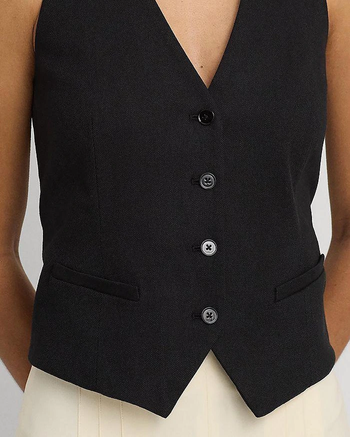 Lauren Ralph Lauren Button Front Vest 5