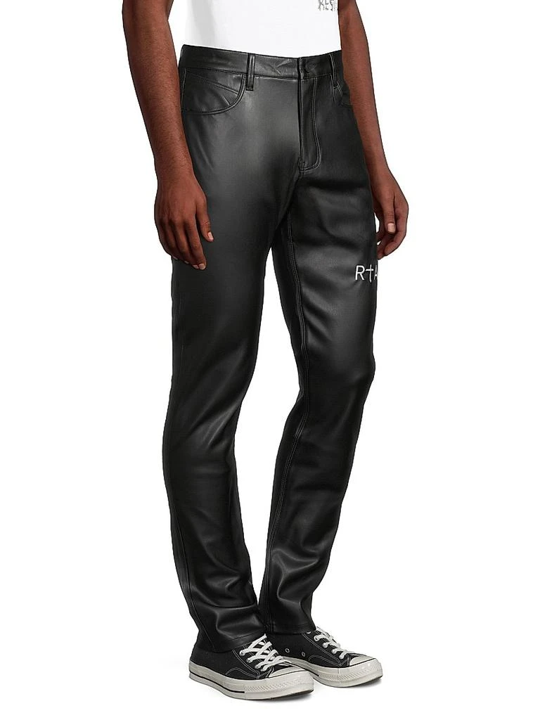 RTA Bryant Faux Leather Pants 4