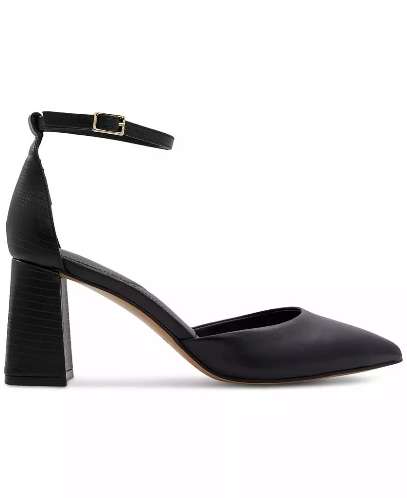 ALDO Women's Jan Pointed-Toe Ankle-Strap Block-Heel Pumps 2