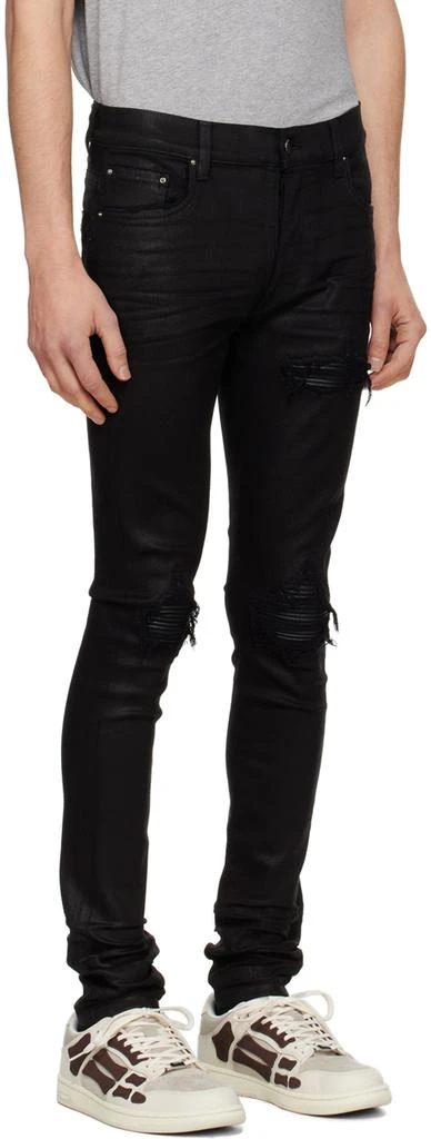 AMIRI Black Wax Jeans 2